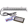 Plash - XX-Series 20" LED Light Bar - White, 5W, 23600lm, 6000K, Cool White, 9-36V, IP68 (XX-20-5W-WHT) - Apollo Lighting