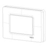 Vimar - Mounting Boxes - White, 3 Module, IP55 (VM14943.01) - Apollo Lighting