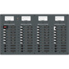 Blue Sea - 8095 AC Main +8 Positions / DC Main +29 Positions Toggle Circuit Breaker Panel (White Switches) - Apollo Lighting