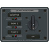 Blue Sea - 8366 AC Rotary Switch Panel 30 Ampere 3 Positions + OFF, 2 Pole - Apollo Lighting