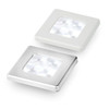 Hella Marine - White LED Square Courtesy Lamp - Slim Line - 0.5W, IP67, 0.042A - Apollo Lighting