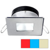 i2Systems - Apeiron A1120 - Spring Mount, Square/Square, Red/Warm White/Blue, Brushed Nickel - Apollo Lighting