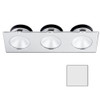 i2Systems - Apeiron A1110Z - 4.5W, Spring Mount, Triple Round, Cool White, Brushed Nickel Finish - Apollo Lighting