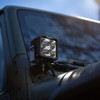RIGID Industries - Radiance Pod Light XL - Black Case, With Red Backlight, Pair - Apollo Lighting