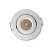 Mega LED - LED Downlight - 3W, 210 Lumens, 3000K, 24V DC, White Finish Aluminum Housing (CIRO-WW) - Apollo Lighting