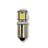 Mega LED - LED Replacement Bulb - BA9S Type, 1.0 Watt, 80 Lumens, 3000K, Warm White - Apollo Lighting