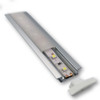 Mega LED - Slim Recessed Aluminum Profile - Standard Frosted Cover, Length 2 Meters (30210) - Apollo Lighting