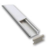 Mega LED - Aluminum Profile - Slim Recessed, Ideal For Floors, Length 2 Meters (30212) - Apollo Lighting