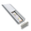 Mega LED - Aluminum Profile - Slim Recessed, Ideal For Floors, Length 2 Meters (30212) - Apollo Lighting