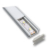 Mega LED - Recessed Aluminum Profile - Heavy Duty, Ideal For Floors/ Step Resistance, Length 2 Meter (30212HD) - Apollo Lighting