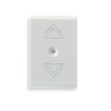 Vimar - Rocker Push Button - Interchangeable 1-Module Button, Regulation Symbol, White (VM16971.22.B) - Apollo Lighting