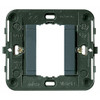 Vimar - Idea 17080 Mounting Frame - 1 Module, Smooth Front, Claws, Plastic - Apollo Lighting