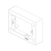 Vimar - Enclosures 09976 Surface Mounting Box - 3 Module, 30mm Depth, Plastic, IP20 - Apollo Lighting