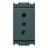 Vimar - Idea 16201 SICURY Socket Outlet - 2P+E 10 A 250 V, Italian Standard P11, IP20, Plastic - Apollo Lighting