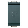 Vimar - Idea 16110 Push Button - 1P NC 16 A 250 V, NO 16 A Auxiliary Contact, IP40, Plastic - Apollo Lighting