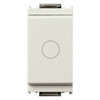 Vimar - Idea 16110 Push Button - 1P NC 16 A 250 V, NO 16 A Auxiliary Contact, IP40, Plastic - Apollo Lighting