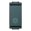 Vimar - Idea 17010 Push Button - 1P NO 10 A 250 V, Push Button, General Symbol, IP40, Plastic - Apollo Lighting