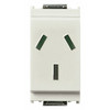 Vimar - Idea 16250 SICURY Argentinian Socket Outlet - 2P+E 10 A 250 V, Argentinian Standard, IP20, Plastic - Apollo Lighting