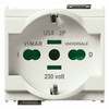 Vimar - Idea 16210 SICURY Socket Outlet - 2P+E 16 A 250 V, French Standard, IP20, Plastic - Apollo Lighting