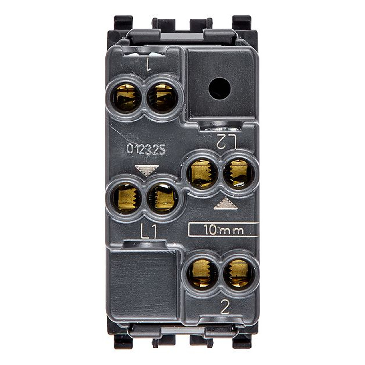 Vimar - Eikon 20062 Push Button - NO+NO, 10A, 250V, Directional Arrows - Apollo Lighting