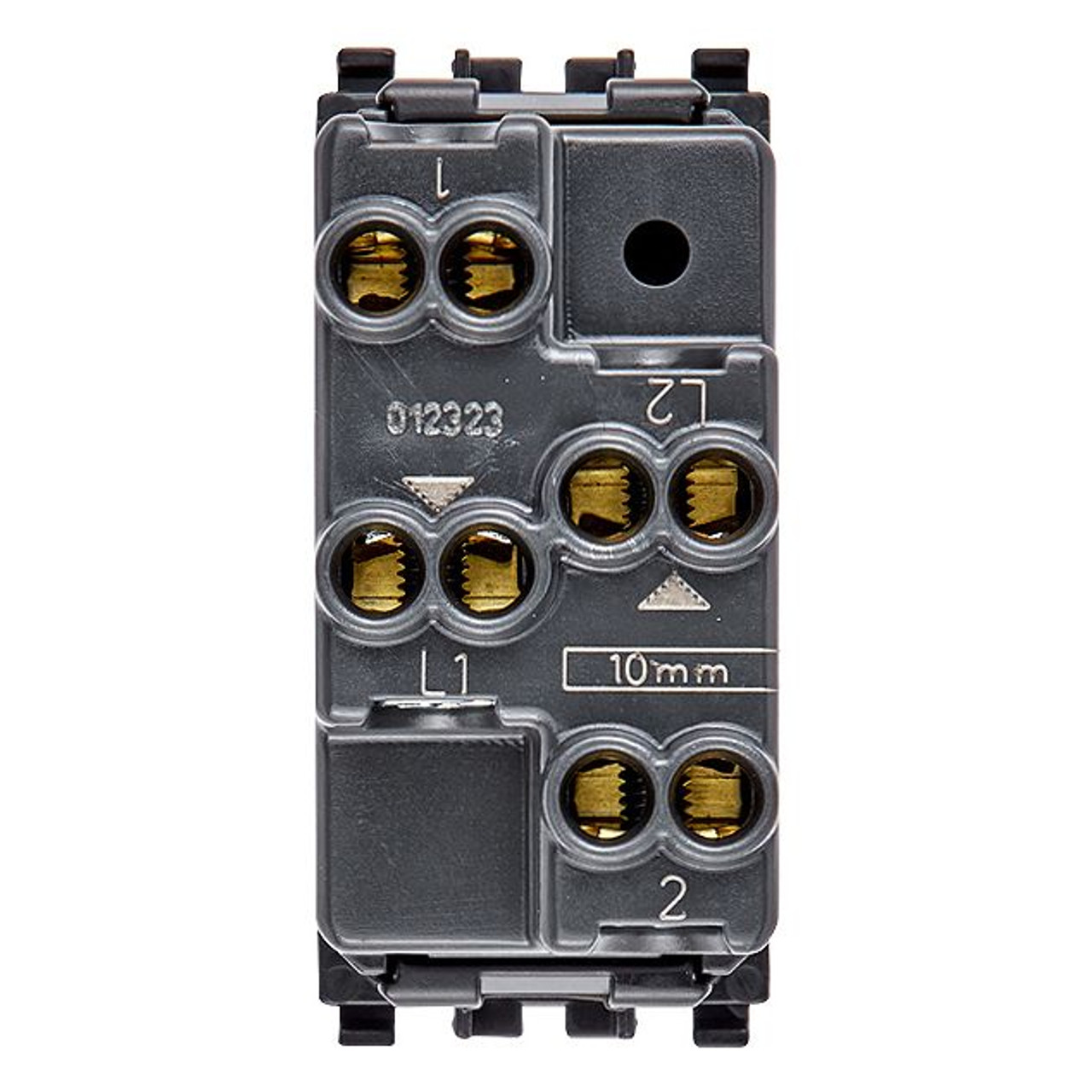 Vimar - Eikon 20062 Push Button - NO+NO, 10A, 250V, Directional Arrows - Apollo Lighting