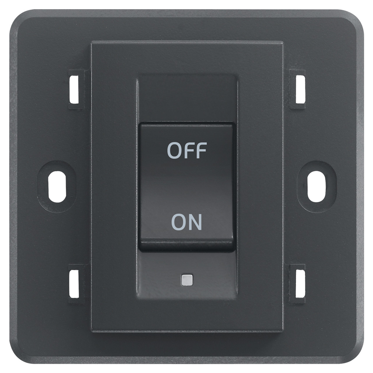 Vimar - Eikon 20017 1-Way Switch Button - 2P 32A, 3-Module, for British Standard Mounting Boxes - Apollo Lighting