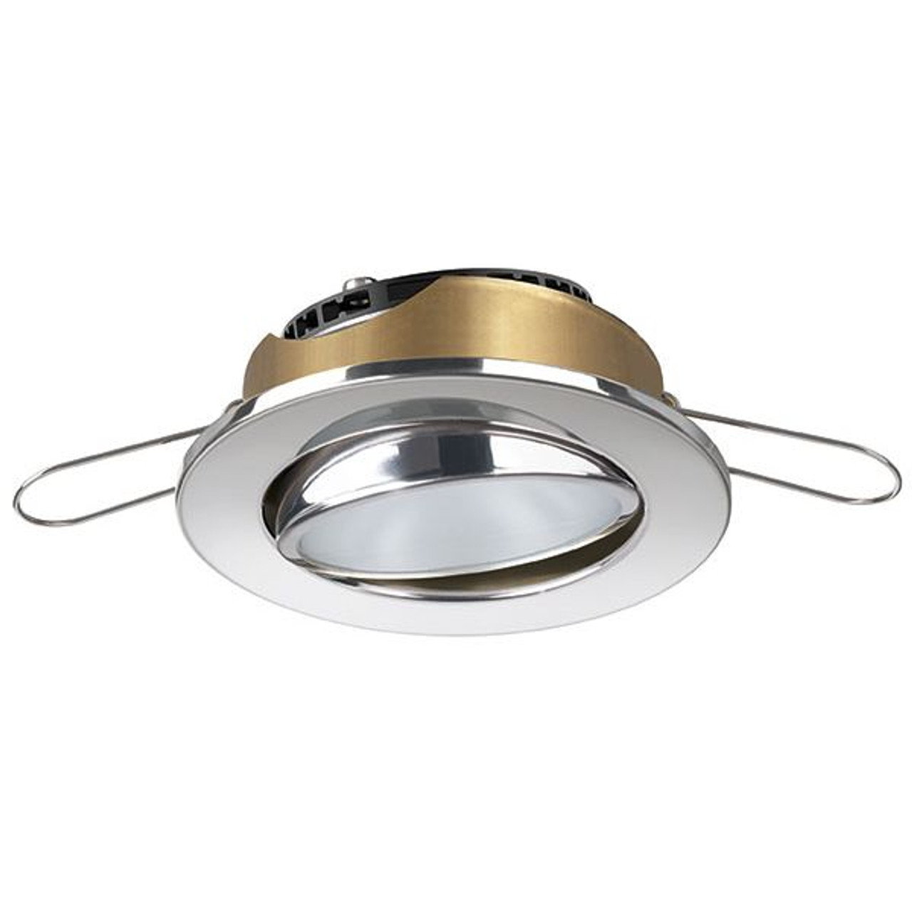 Quick Marine - Nikita Downlight -  4W, 10/30V, Adjustable, Spring Mount - Apollo Lighting