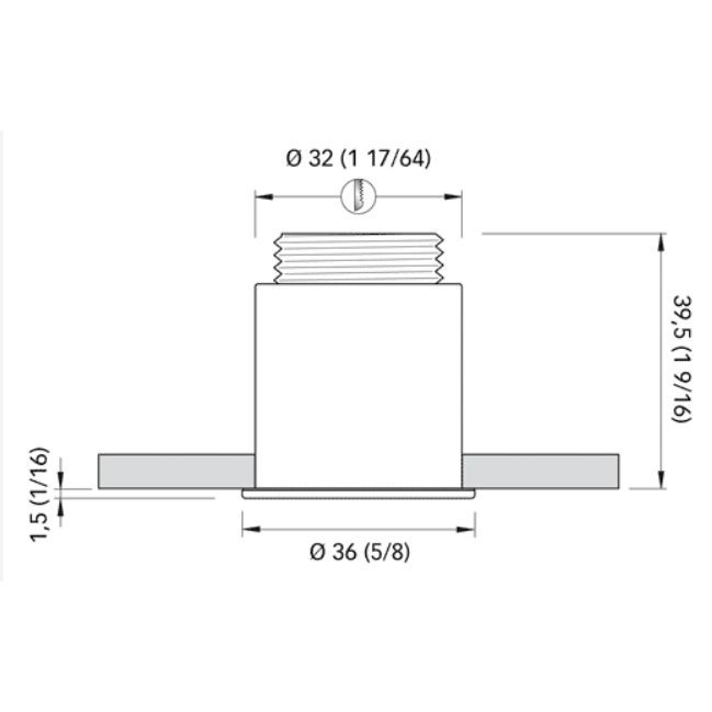 Quick Marine Gaia CO36 LED Courtesy Light (Warm White, 10/30V, IP65