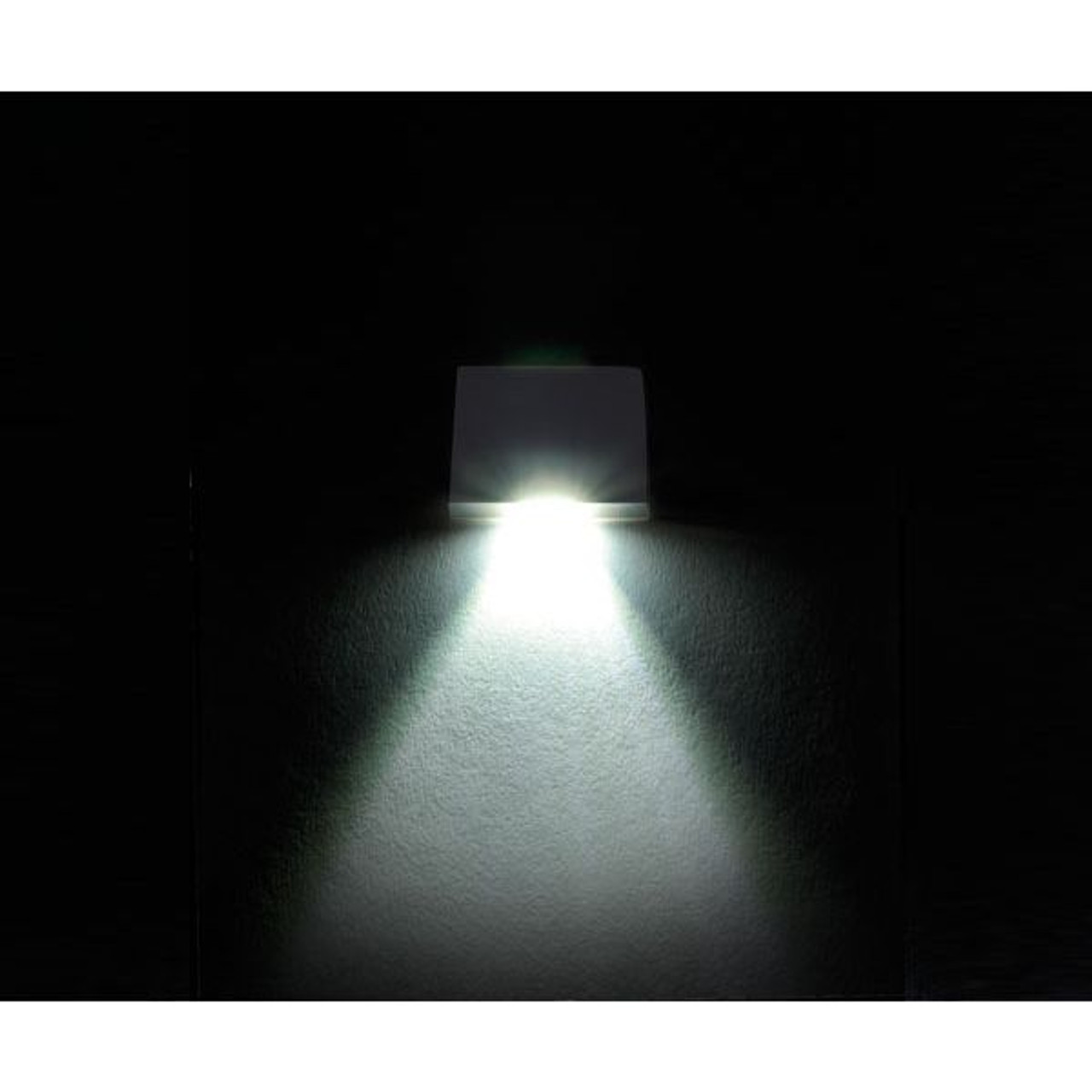 Quick Marine - Gwenda 1L CO38 LED Wall Courtesy Light (Warm White, 10/30V, Stainless Steel) (FASP2412UX2CA00) - Apollo Lighting