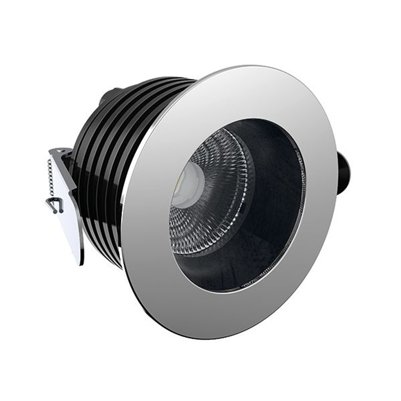 Quick Marine - Palladio R90 LED Downlight (Warm White, 10W, 10/30V, Satin 25B) (FASP5071S12BA00) - Apollo Lighting
