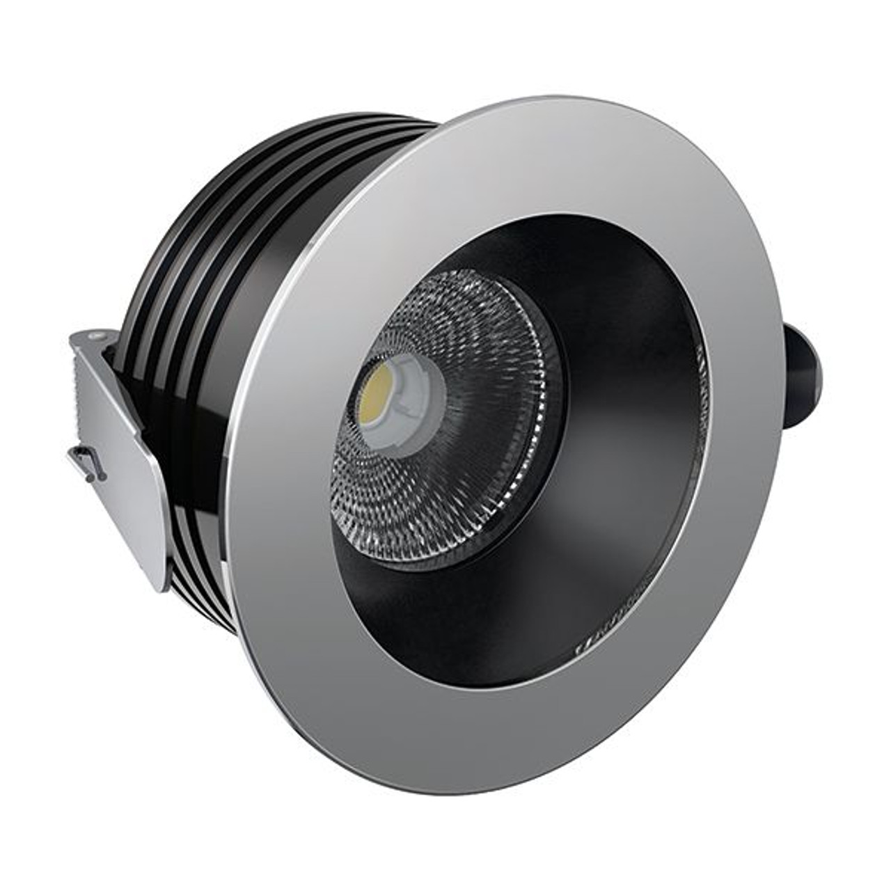 Quick Marine - Palladio R105 LED Downlight (Warm White, 13W, 10/30V, Stainless Steel 55B) (FASP5511X22BA00) - Apollo Lighting