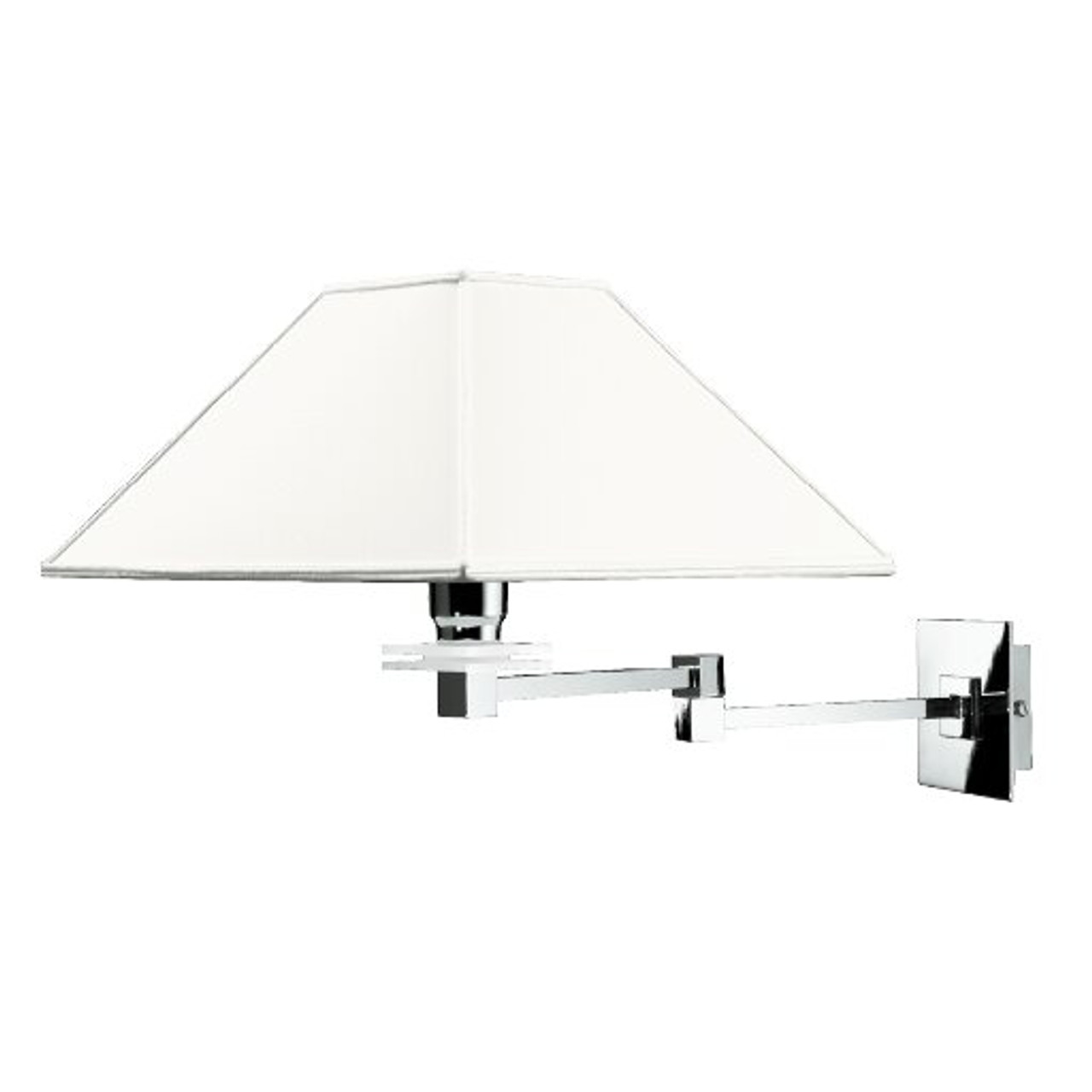 BCM - Aurica Wall Lamp - Polished Chrome, IP20, 110-230V, 40W - Apollo Lighting