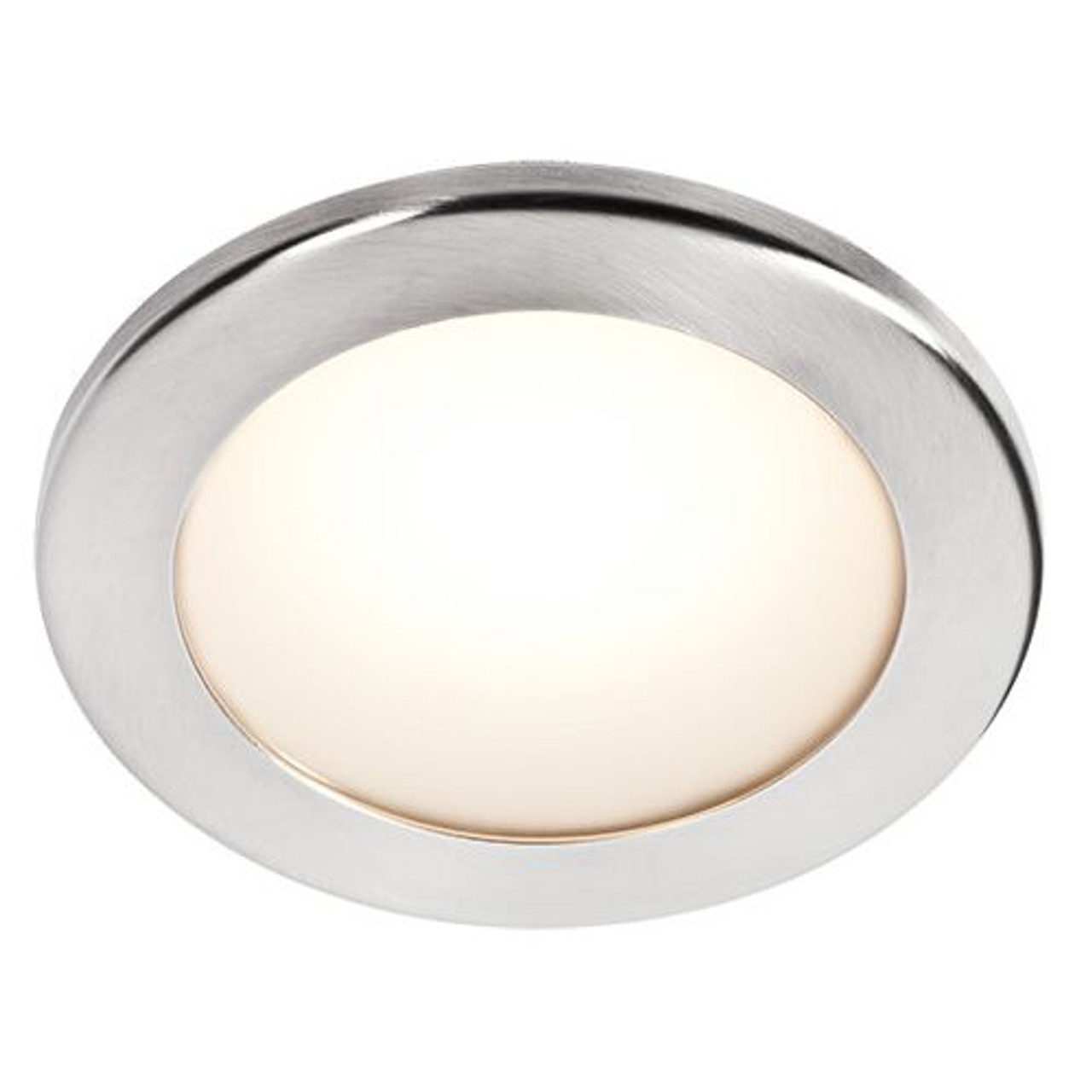 BCM - ORLANDO 75 Downlight - Warm White/Red, 2W, 3000K, 8-32V, Polished SS, IP66 (BCM34062K-A75-4) - Apollo Lighting