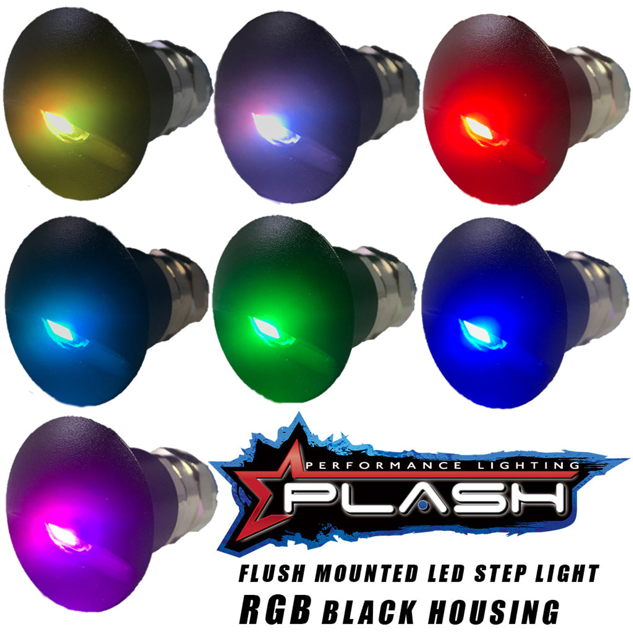 Plash LED Step Light 12V, IP68, 32Lm Apollo Lighting