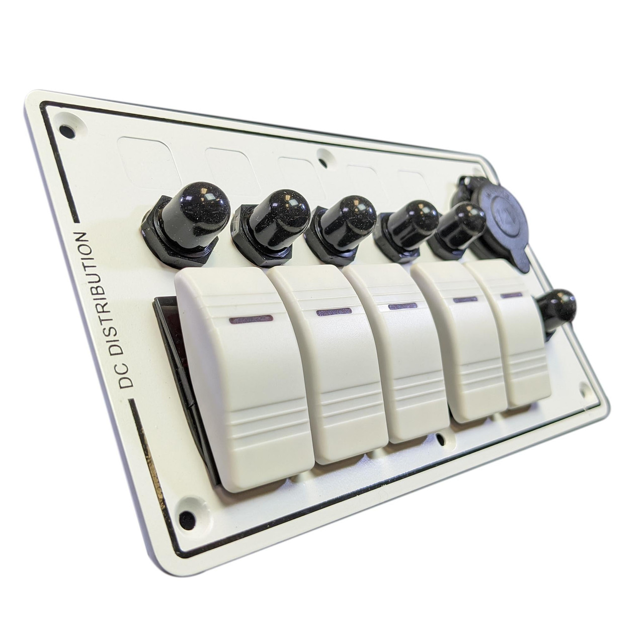 Plash - Rocket Switch Panel - with Breakers - Apollo Lighting