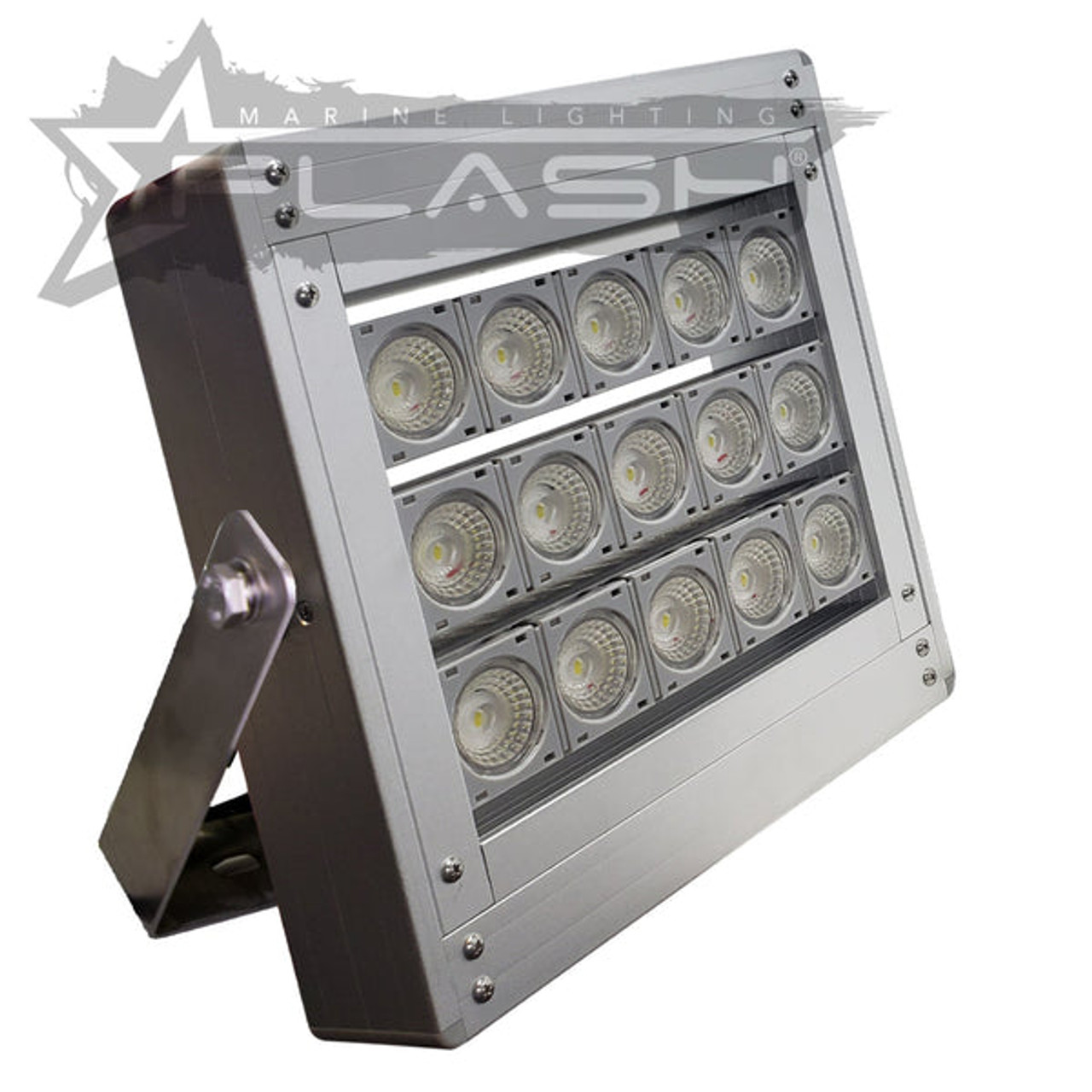 Plash - Aransas-Series Marine LED Flood Light - 90-295V, IP68, Cool White - Apollo Lighting