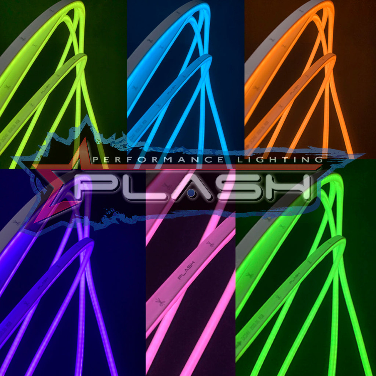 Plash - Mini Neon Flex - RGB, 24V, 16ft (PL-NEON-MINI-RGB-16FT-24V) - Apollo Lighting