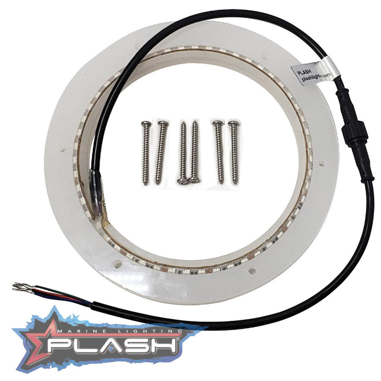 Plash - JL Audio M3/M6 770X (PAIR) LED Speaker Ring - RGB, IP67, 12V (SPKR-KIT-JL-M6-770X) - Apollo Lighting