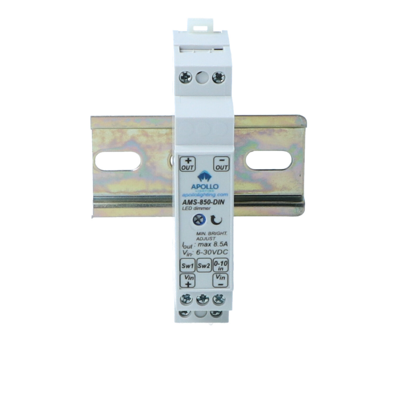 Apollo - Din Rail LED Dimmer - Low Voltage - 8.5Amps/12Amps - Apollo Lighting