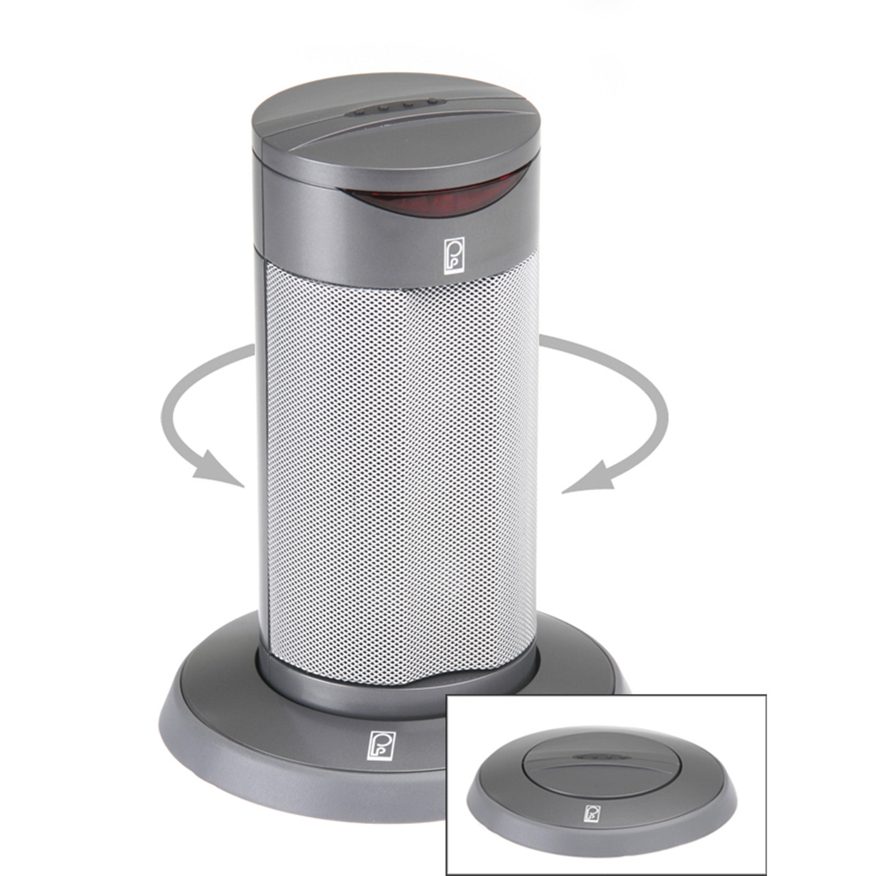 Poly-Planar - SP-201RG 50 Watt Waterproof Pop-Up Spa Speaker - Gray - Apollo Lighting