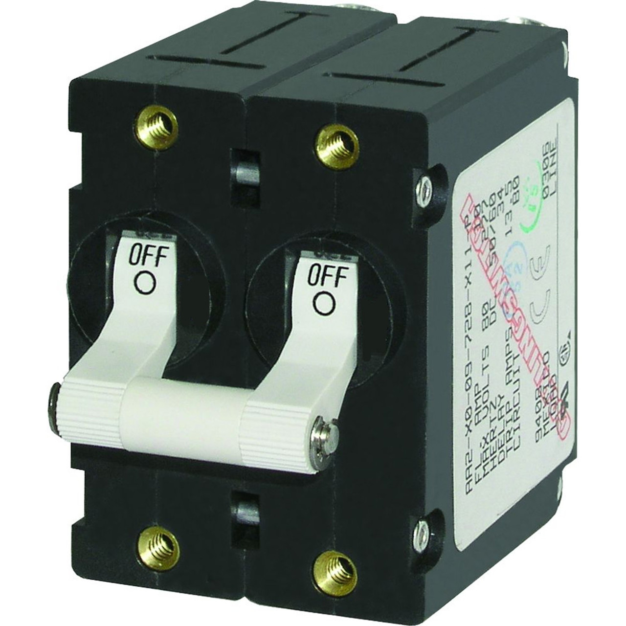 Blue Sea Systems - A-Series Double Pole Toggle  - Apollo Lighting