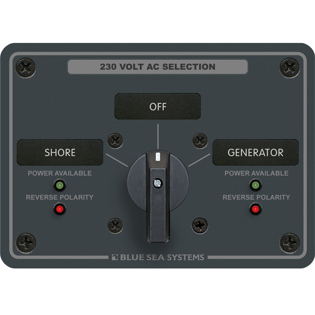 Blue Sea Systems - AC Rotary Switch Panel  - Apollo Lighting