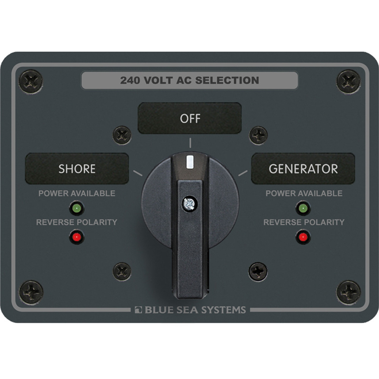 Blue Sea Systems - AC Rotary Switch Panel  - Apollo Lighting