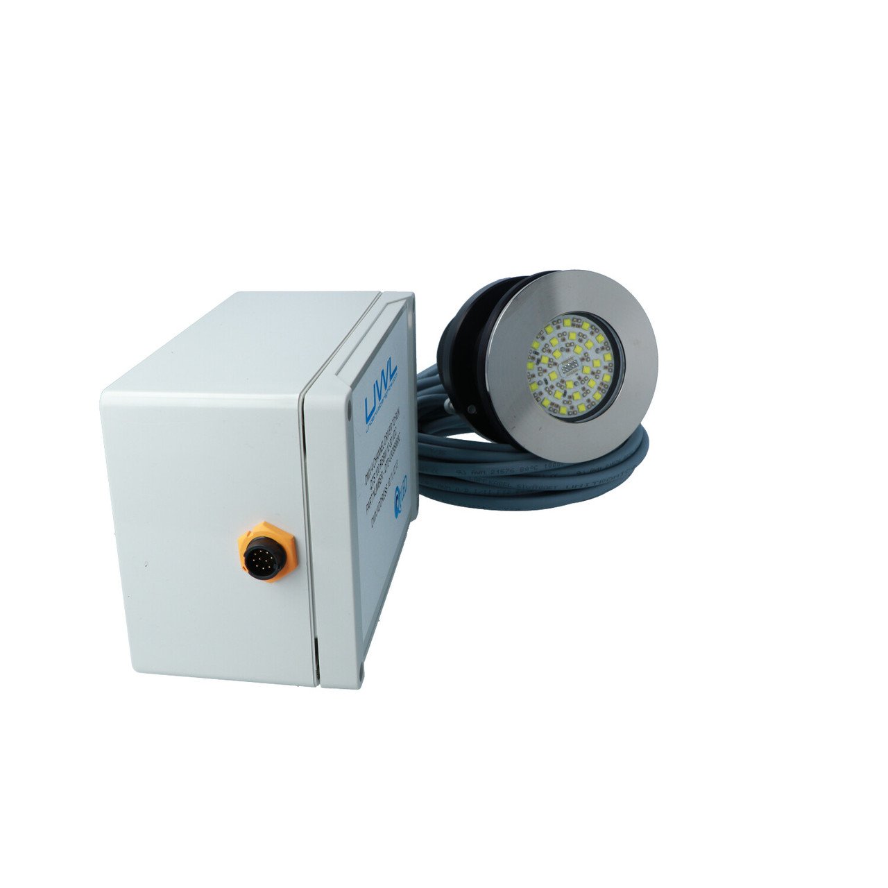 UWL - QTS 100 High Voltage Underwater Light - GRP, Titanium, Flush Mount, 25000Lm - Apollo Lighting