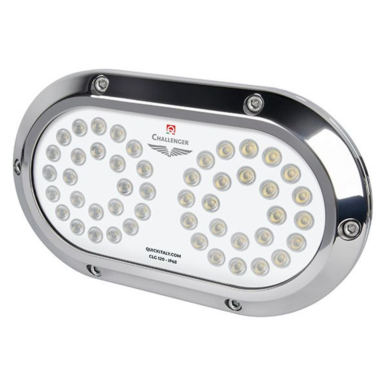 Quick Marine - CHALLENGER Underwater Light - 20-30V, IP68, Stainless Steel - Apollo Lighting