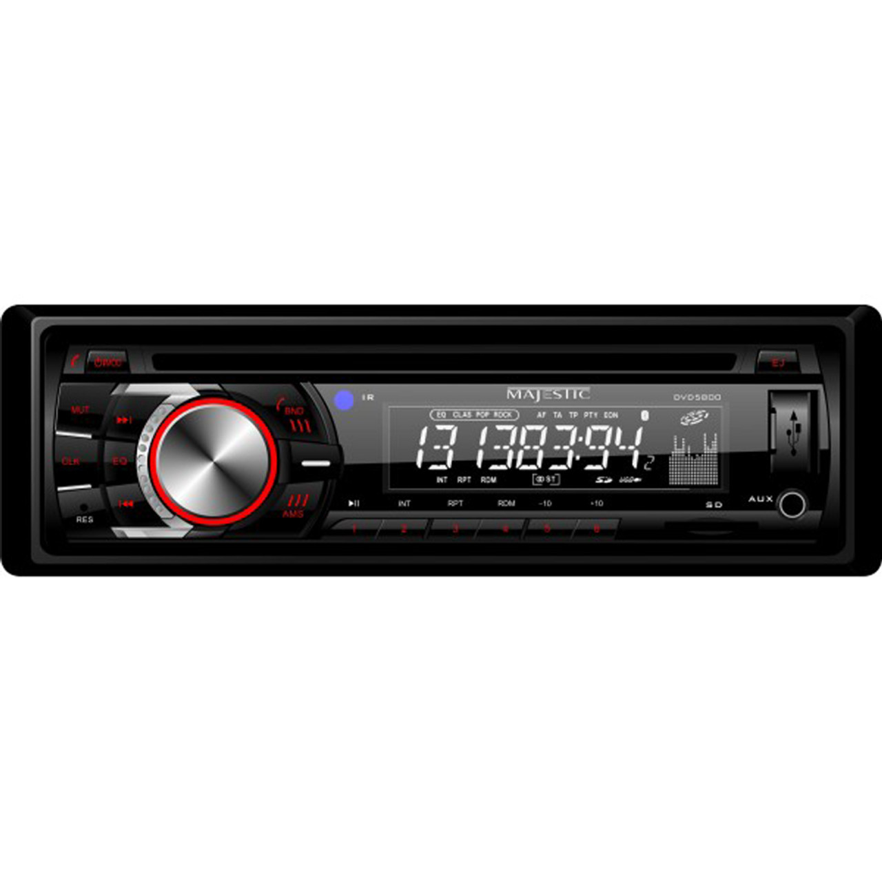 Majestic - AM/FM Stereo with DVD, CD, USB, SD, & Bluetooth - Apollo Lighting