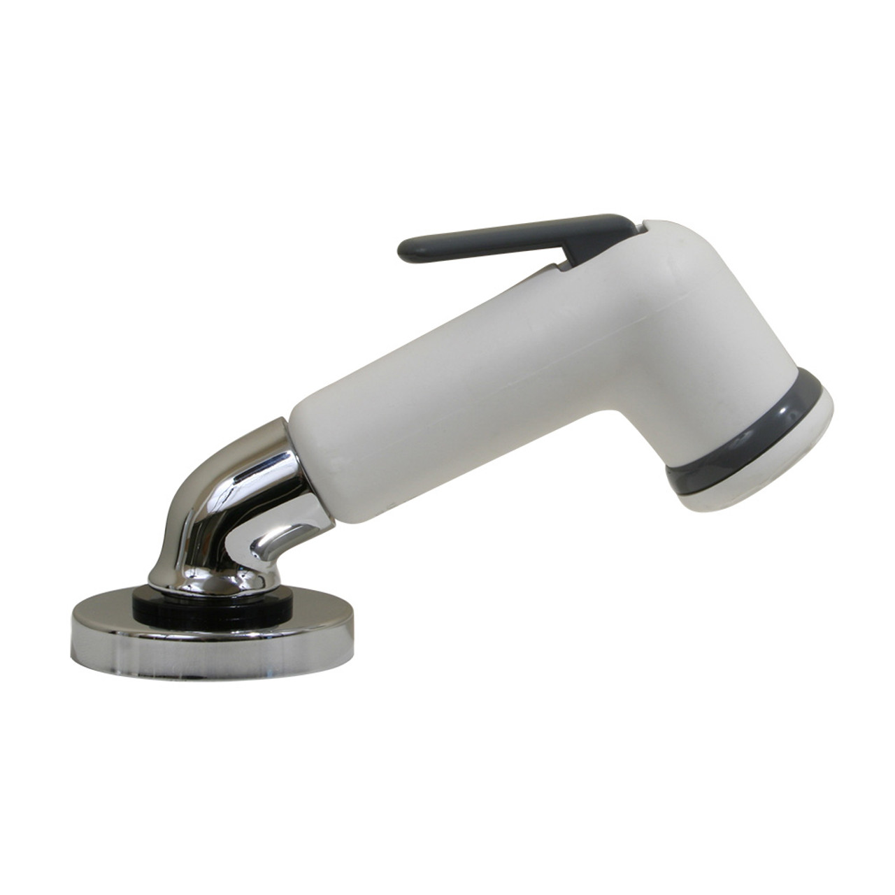 Scandvik - Elbow Sprayer - Handle Pull Out, White, With 6' Hose - Apollo Lighting