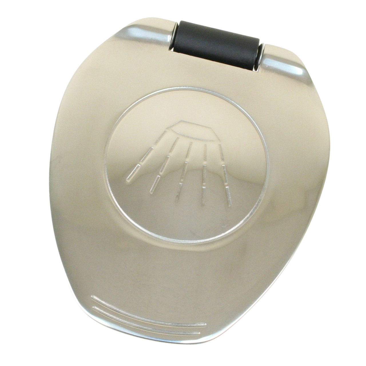 Scandvik - Recessed Transom Shower Handle/Hose - Vertical/Horizontal Mount, 6' Hose, Black, Stainless Steel - Apollo Lighting