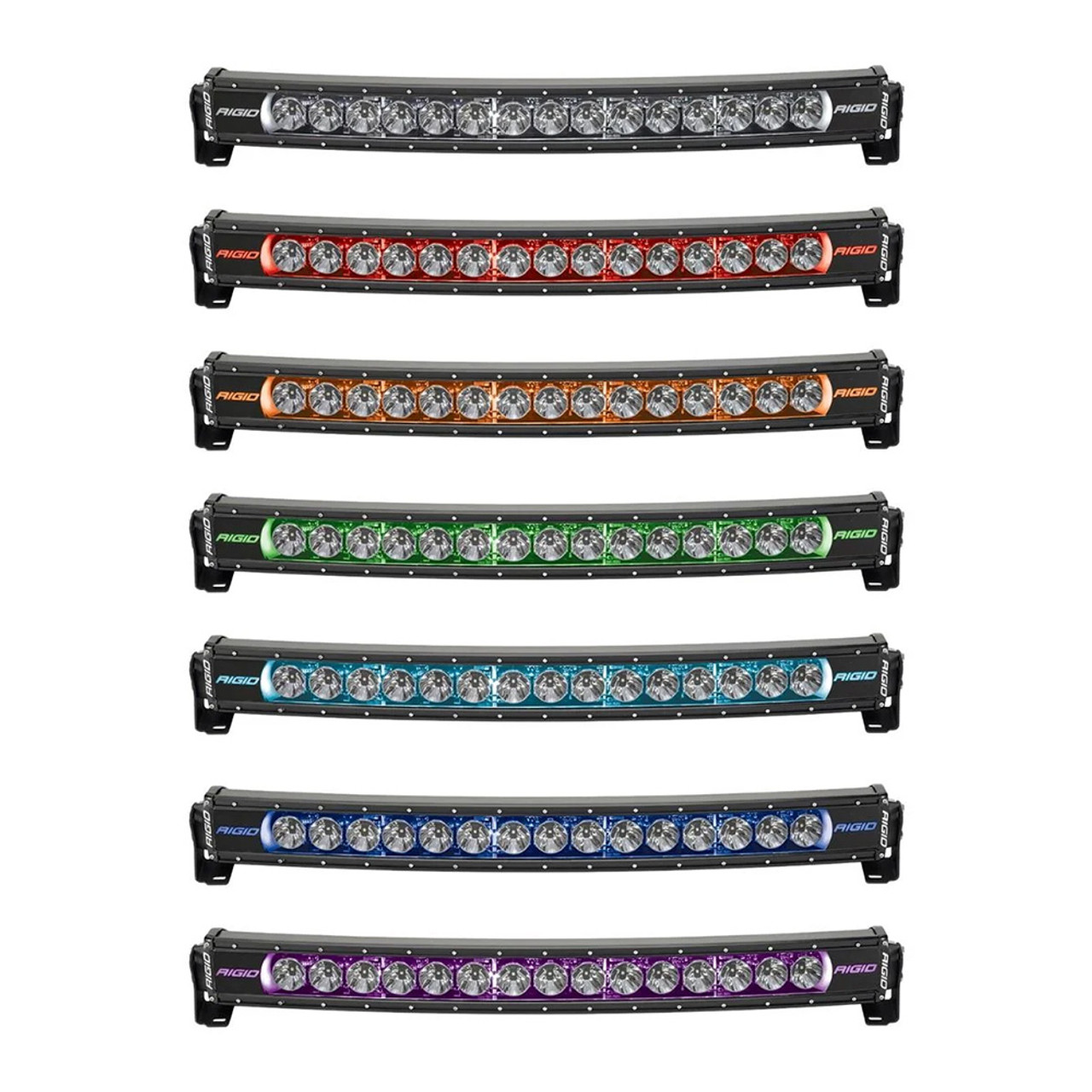 RIGID Industries - Radiance + Curved Light Bar - Apollo Lighting