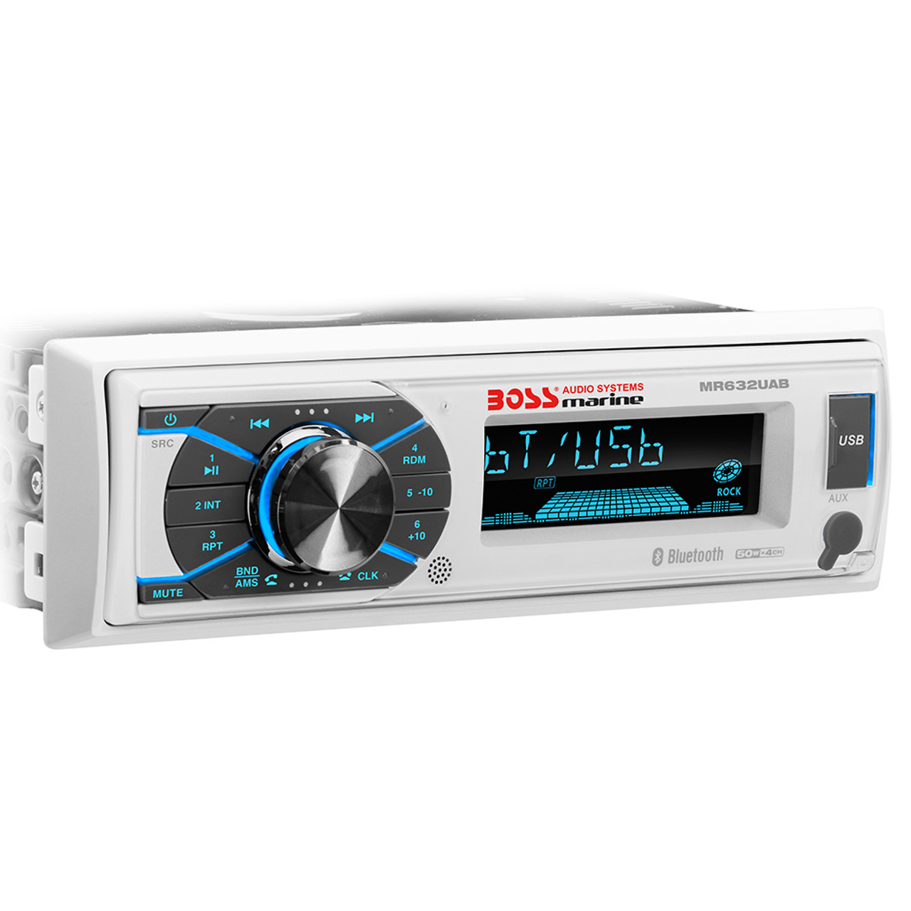 Boss Audio - MR632UAB Marine Stereo w/AM/FM/BT/USB - Apollo Lighting